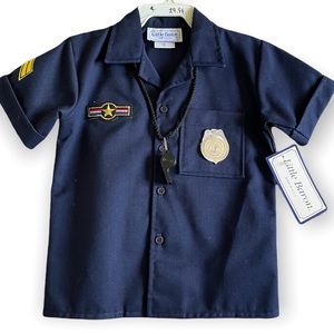 Little Baron Size 4 Special Police costume NWT
